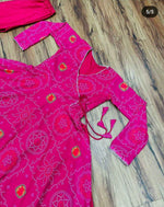 Beautiful Designer pakistaniSuit with bandhani digital print