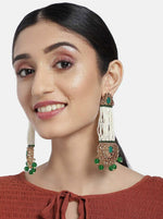 18K Gold Plated Pearl Earrings For Women