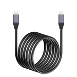 USB 3.1 Gen 2 Kabel 500 cm Typ C Stecker zu Stecker in Schwarz | System-S