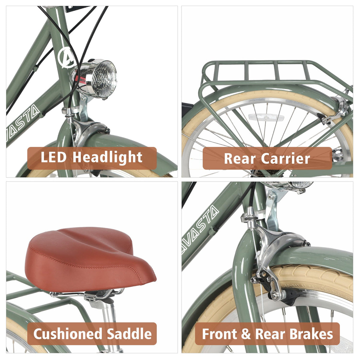 Women's 6 Speed Cruiser Bicycle