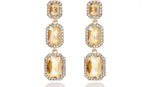 Dangle Earrings Statement Crystal Drop Earrings