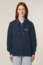 White Label Stick Iconic Unisex-Medium-Fit-Zip-Hoodie
