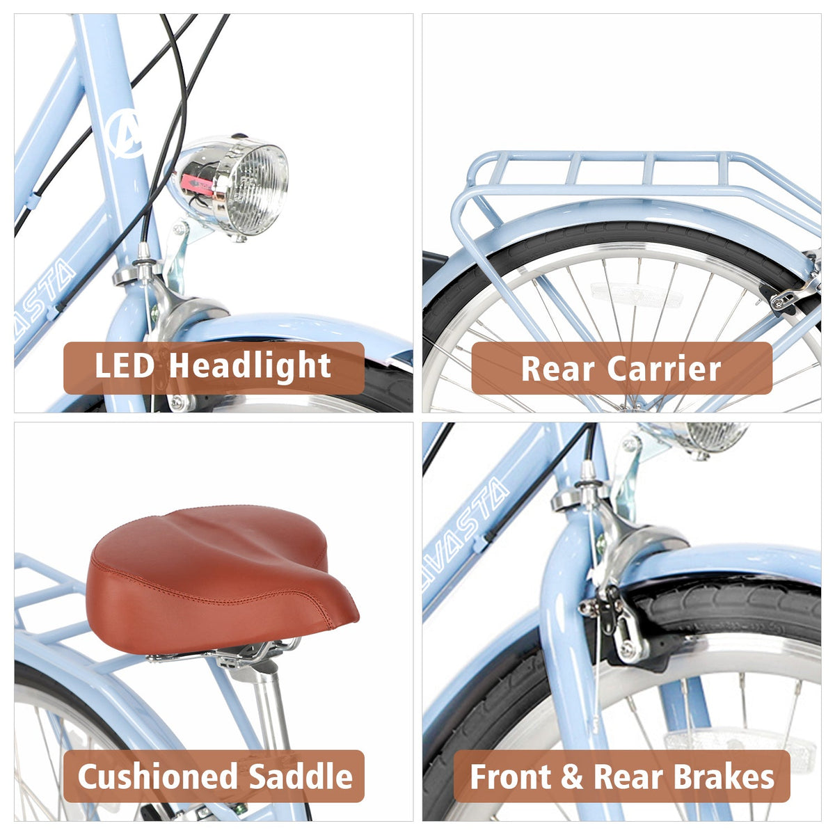 Women's 6 Speed Cruiser Bicycle