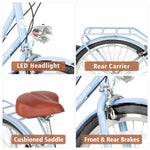 Women's 6 Speed Cruiser Bicycle