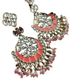 CHANDBALI EARRINGS - PEACH