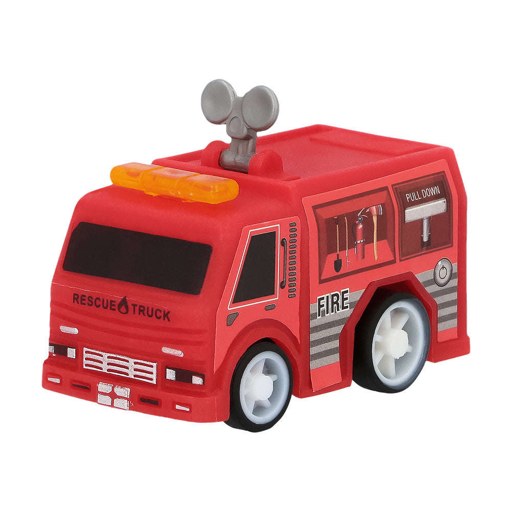 Favours Rückzugs-Feuerwehrauto 5,2 x 3,2 cm | 4 Stk. Namma Markt