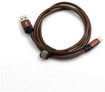 USB 3.1 zu USB 3.0 Kabel 100 cm Lederimitat Ummantelung | System-S