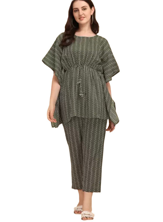 Cotton Kaftan Pant Set In Germany