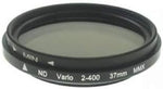 ND Filter 37 mm Set Neutraldichtefilter Graufilter mit Hülle für iPhone 7 Plus und 8 Plus | System-S