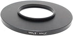 Objektiv Adapter 37 mm Gewinde zu 67 mm Step Up Ring in Schwarz für Filter | System-S
