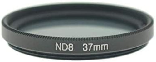 Neutraldichtefilter Graufilter ND-Filter ND8 37mm Linse Objektiv für iPhone XR | System-S