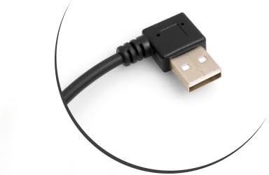 USB-C auf USB-A Winkelkabel 27 cm, beidseitig 90° abgewinkelt | SYSTEM-S