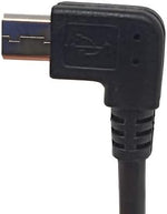 USB 3.0 Kabel 20 cm Micro B Stecker zu 2.0 Micro B Stecker Winkel | System-S