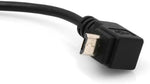 Micro USB Adapter Kabel 90° Winkelstecker 20 cm | System-S
