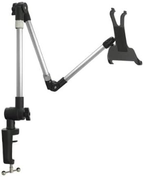 Universal Halter Verstellbare Tisch Halterung Haltearm für Tablet PC's eBook Reader | System-S