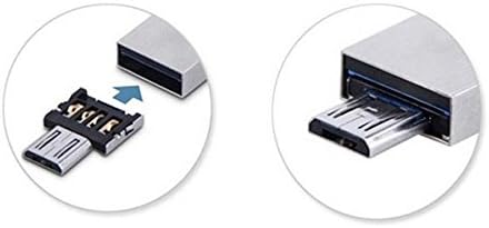 USB OTG On The Go Adapter 2.0 Typ A (male) zu Micro (male) Konverter für Speichersticks | System-S