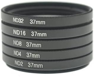 ND Filter Set 37 mm Neutraldichtefilter Graufilter mit Clip für Smartphone | System-S
