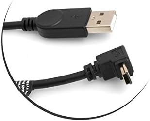 Mini USB Kabel 90° Grad abwärts gewnkelt Winkel Datenkabel Ladekabel Adapter 27 cm | System-S