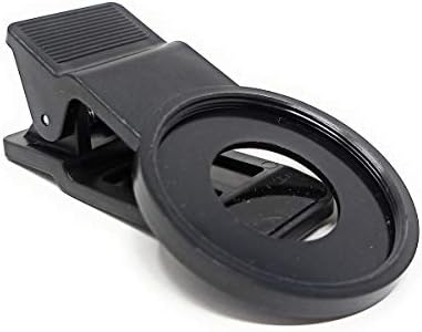 UV Filter 37 mm Gewinde mit Clip in Schwarz für Smartphone | System-S