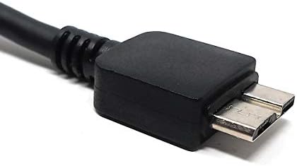 USB 3.1 Kabel 25 cm Typ C Stecker zu 3.0 Micro B Stecker Adapter in Schwarz I SYSTEM-S