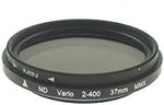 ND Filter 37 mm Neutraldichtefilter Graufilter einstellbar Hülle für Galaxy S8 | System-S