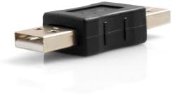 USB Typ A Stecker auf  USB Typ A Stecker Adapterkabel Adapterstecker Adapter | System-S