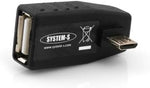 OTG Adapter USB A Host zu micro USB Stecker Adapter 90° Winkel Stecker | System-S
