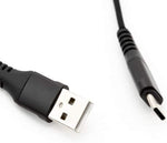 USB Typ C 3.1 Kabel auf USB Typ A 2.0 Flachkabel in Schwarz 30 cm | System-S