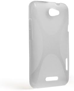 Silikonhülle Tasche Case Cover Schutz Hülle Transparent für HTC One X S720E | System-S