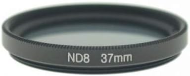 ND Filter 37 mm Set Neutraldichtefilter Graufilter mit Hülle für iPhone XS Max | System-S