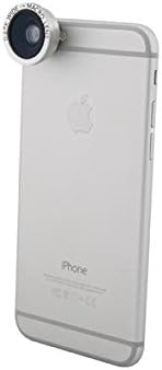 Universal 0,67x Weitwinkel und Makro Linse Objektiv magnetischer Halt für Smartphone Tablet PC | System-S