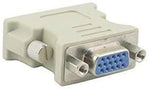DVI I Stecker auf VGA Buchse Konverter Adapter | System-S