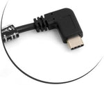 USB 3.1 Typ C 90° gewinkelt Winkelstecker zu USB 2.0 A Datenkabel Ladekabel Kabel 27 cm
