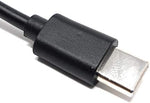 USB 3.1 Kabel 15 cm Typ C Stecker zu 2.0 A Buchse in Schwarz | System-S