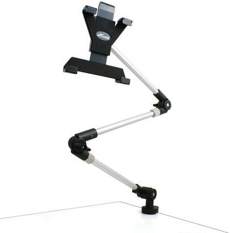 Universal Halter Verstellbare Tisch Halterung Haltearm für Tablet PC's eBook Reader | System-S