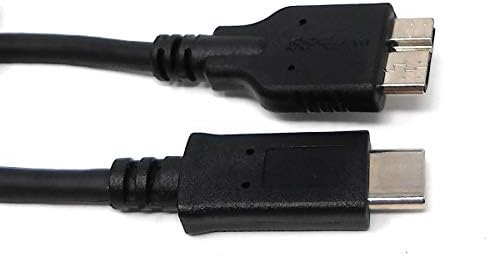 USB 3.1 Kabel 17 cm Typ C Stecker zu 3.0 Micro B Stecker in Schwarz | System-S