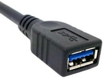 Micro USB 3.0 OTG Host Adapter Kabel On-the-go 12 cm | System-S