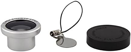 Universal 0,4x Fischauge Fisheye Linse Objektiv magnetischer Halt für Smartphone Tablet PC | System-S
