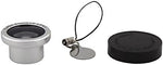 Universal 0,4x Fischauge Fisheye Linse Objektiv magnetischer Halt für Smartphone Tablet PC | System-S