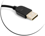 Mini USB Kabel 90° grad links gewinkelt Winkelstecker Datenkabel Ladekabel ca. 27 cm | System-S
