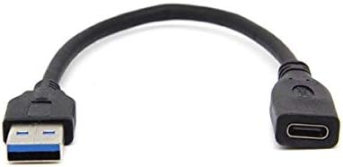 USB Kabel Typ A 3.0 auf USB 3.1 Typ C 20cm | System-S