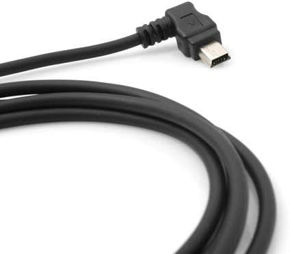 Mini USB rechts gewinkelt auf USB Typ A Kabel 100cm | System-S