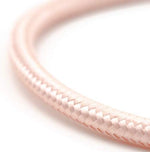 Micro USB Kabel 90° grad rechts gewinkelt  zu USB 2.0 Typ A 90° Grad rechts gewinkelt 20 cm in Rose | System-S