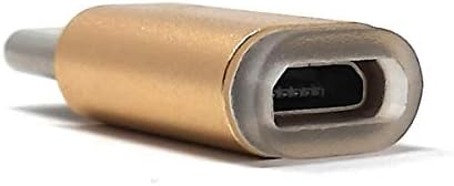 USB 3.1 Adapter Typ C Stecker zu 2.0 Micro B Buchse Kabel goldfarben | System-S