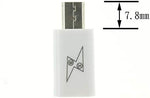 USB Typ C 3.1 Buchse auf Micro USB 2.0 Stecker Adapter | System-S