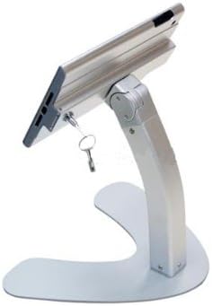 Abschließbarer Aluminium Präsentations Messe Ständer Stand Mount 31 cm für iPad mini iPad mini 2 | System-S