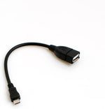 Micro USB Host Adapter Kabel 18 cm für Archos Internet Tablet 7 43 32 28 und für Google Nexus 7 (Asus Nakasi) | System-S