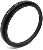 UV Filter 37 mm Gewinde mit Clip in Schwarz für Smartphone | System-S