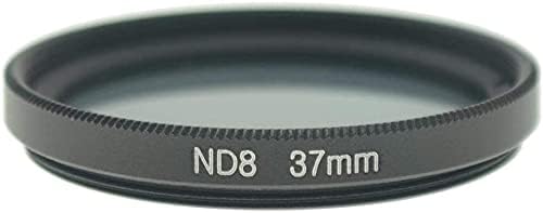 ND Filter Set 37 mm Neutraldichtefilter Graufilter Hülle kompatibel mit iPhone 12 Pro Max | System-S