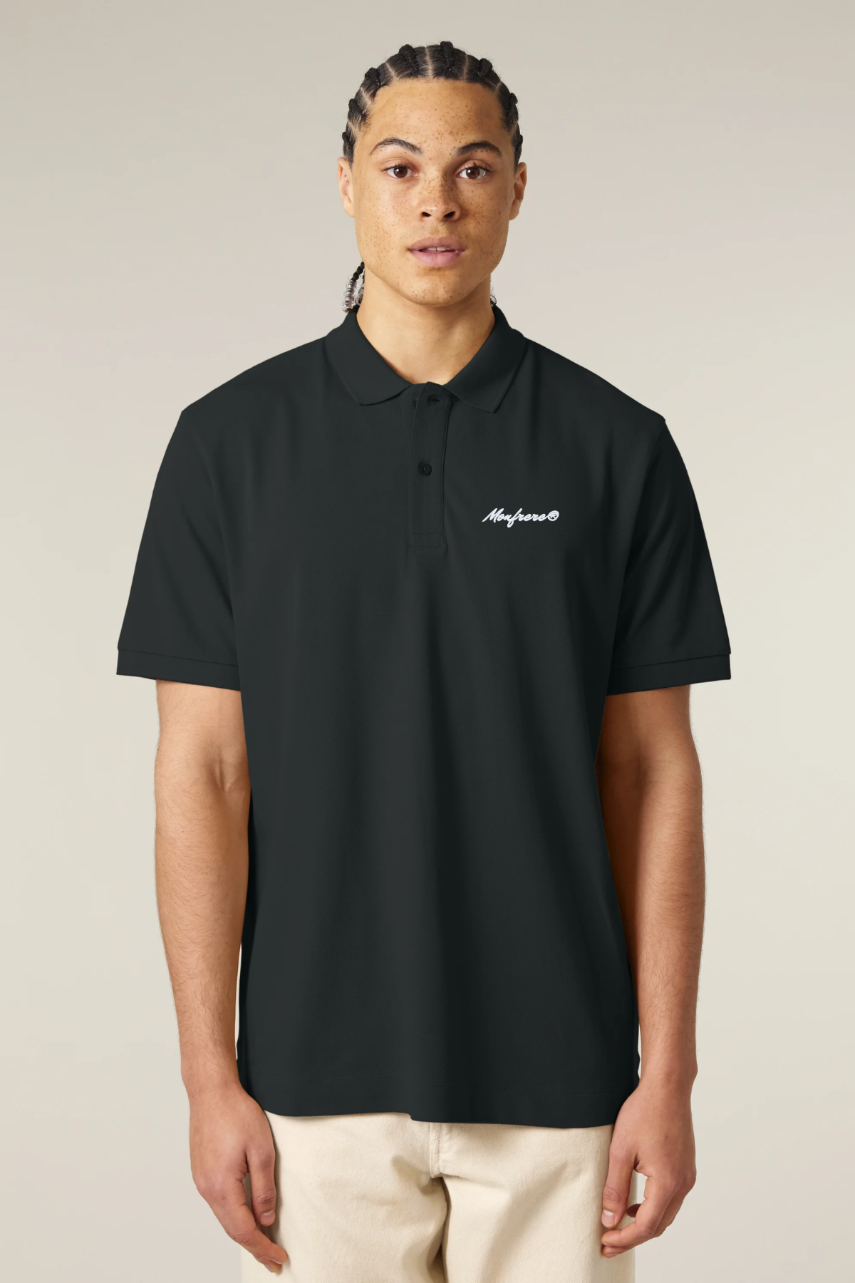 White Label Stick Unisex-Poloshirt